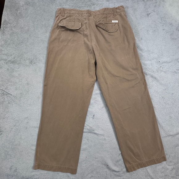 Daniel Cremieux Classics Mens Khaki‎ Cotton Casual Chino Pants Size 36x30 - Picture 2 of 8